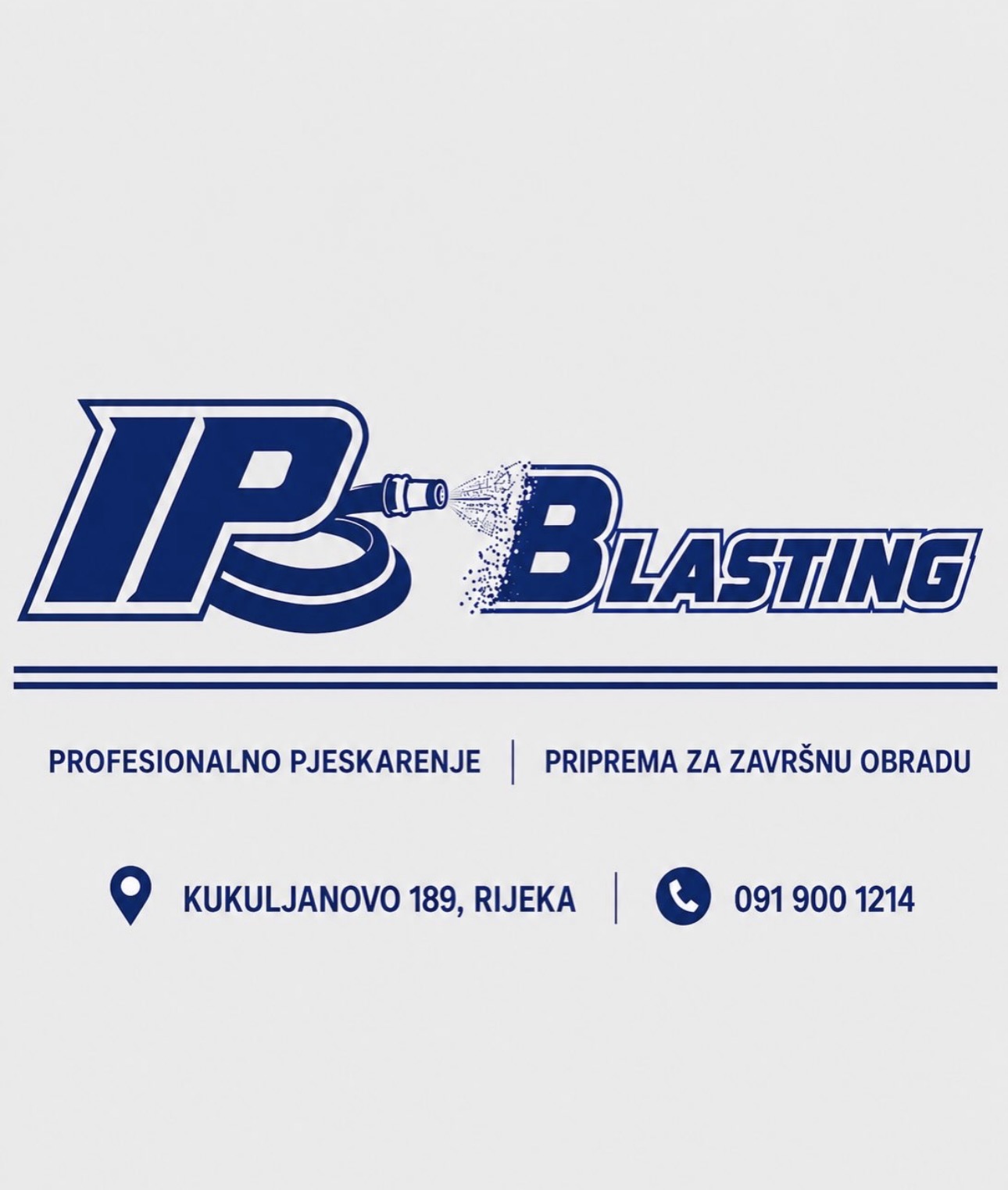 Sandblasting Rijeka – IP Blasting, obrt za pjeskarenje i zaštitu metala, vl. Ivan Petrović